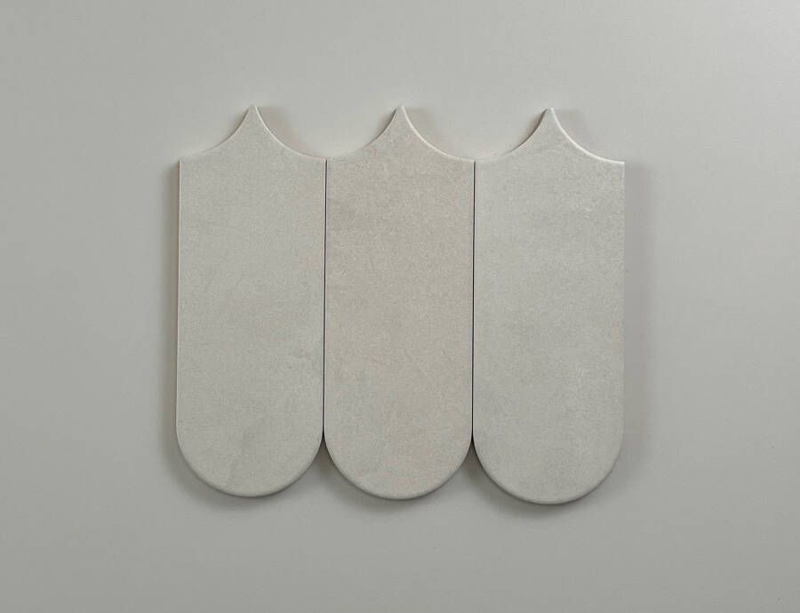 Cifre Cerámica Alure Wandtegel | 30x75 cm | Vintage | Mat Wit