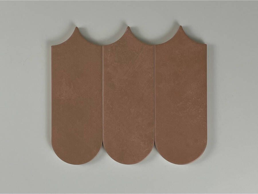 Cifre Cerámica Alure Wandtegel | 8x21.5 cm | Vintage | Mat Rood