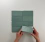 Cifre Ceramica Atlas wandtegel 7.5x15cm 8.5mm Rechthoek Groen mat SW07311171-4 - Thumbnail 3