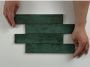 Cifre Cerámica Kalon Wandtegel | 5x25 cm | Vintage | Glans Groen - Thumbnail 3