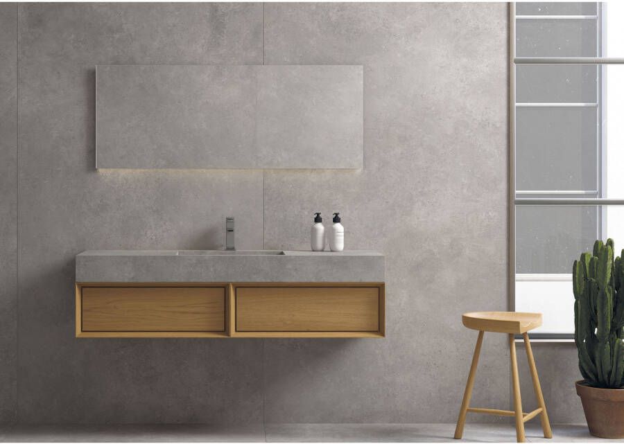Cifre Cerámica Nexus Vloer- en wandtegel | 60x120 cm | Gerectificeerd | Betonlook | Mat Grijs