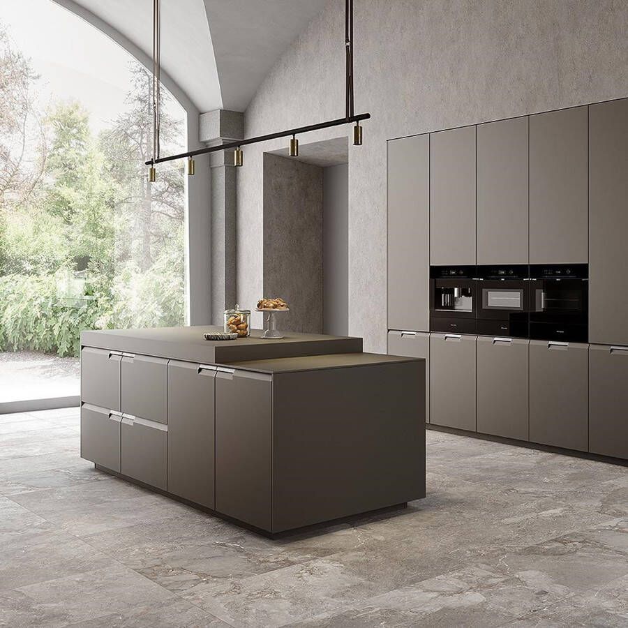 Edimax Astor Golden Age wand en vloertegel 60x120 cm grey rett