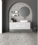 EnergieKer Medley Vloer- en wandtegel | 120x120 cm | Gerectificeerd | Terrazzo | Mat Wit - Thumbnail 2