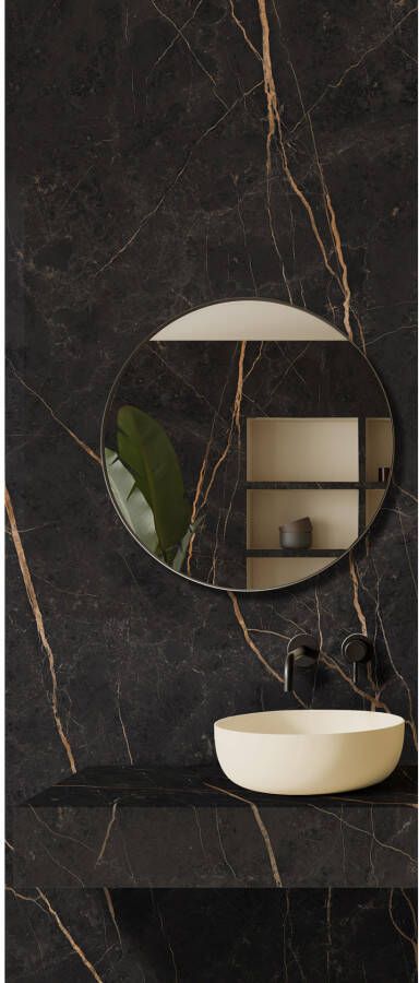 EnergieKer Saint Laurent Vloer- en wandtegel | 120x280 cm | Gerectificeerd | Natuursteenlook | Mat Antraciet