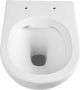 Fabriecio FAB compleet toiletset wandcloset wit met softclose zitting en bedieningsplaat wit - Thumbnail 4