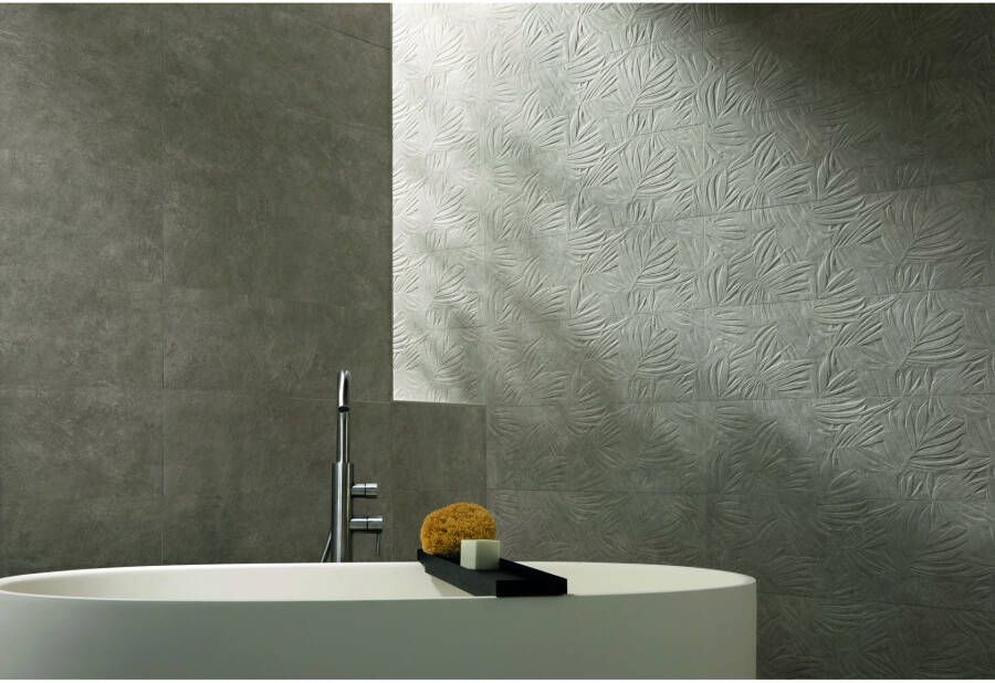 Fap Ceramiche Nobu Vloer- en wandtegel | 30x60 cm | Gerectificeerd | Natuursteenlook | Mat Grijs