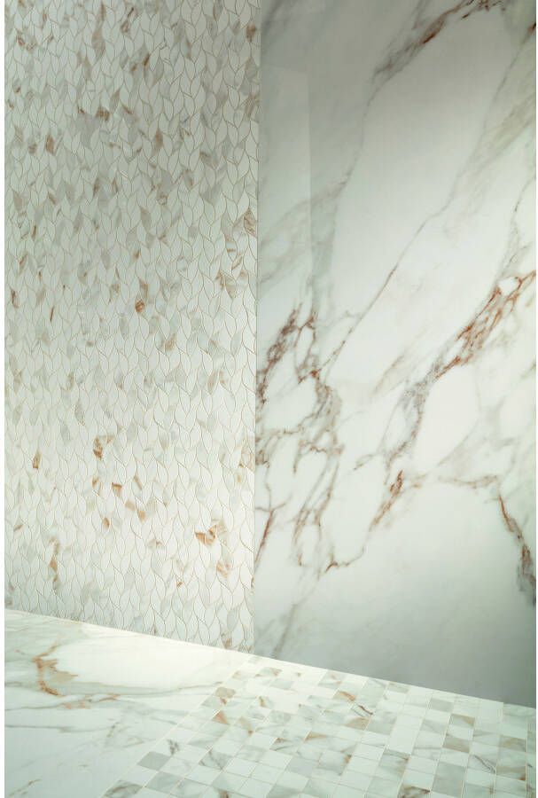 Fap Ceramiche Roma Stone Vloertegel | 30x30 cm | Natuursteenlook | Glans Goud