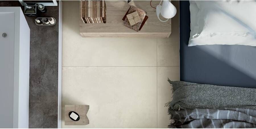 Fondovalle Portland Vloertegel | 120x120 cm | Gerectificeerd | Mat Beige