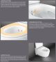 Geberit AquaClean Sela toiletsysteem wandcloset met bidetfunctie inlcusief zitting alpien wit - Thumbnail 6