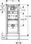 Geberit Urinoir Element Duofix met Frontbediening (hoogte 112-130 cm) - Thumbnail 3
