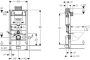 Geberit Duofix wc-element met Omega inbouwreservoir 12cm front- planchetbediening - Thumbnail 7