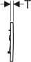 Geberit Sigma30 bedieningplaat 2-toets spoeling frontbediening voor toilet 24.6x16.4cm mat zwart 115.883.16.1 - Thumbnail 5