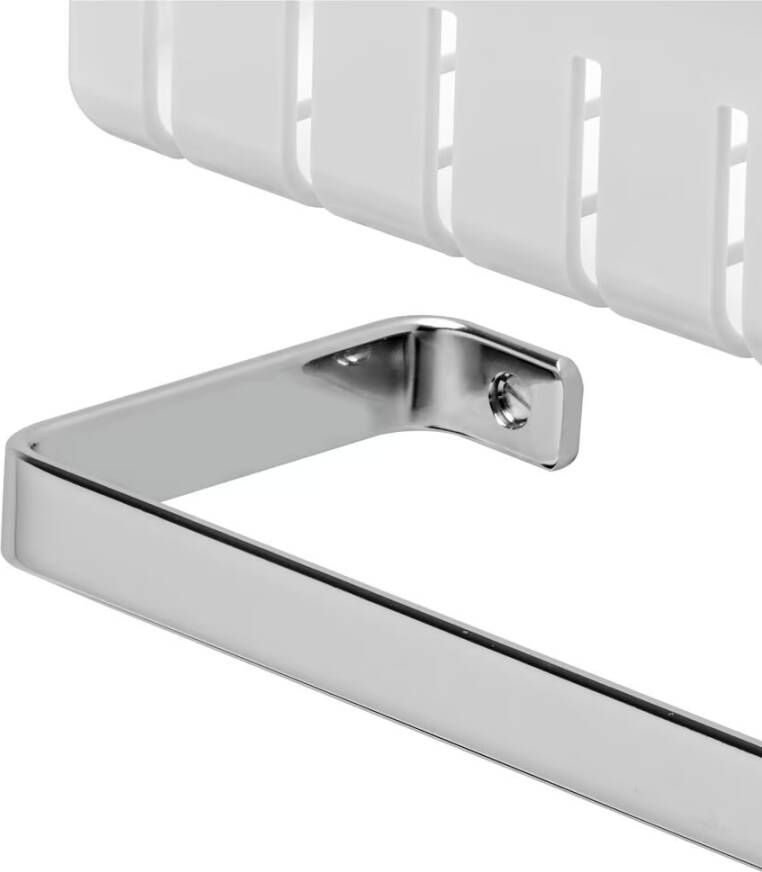 Geesa Douchemand Frame | 16.4 cm | Wit-Chroom