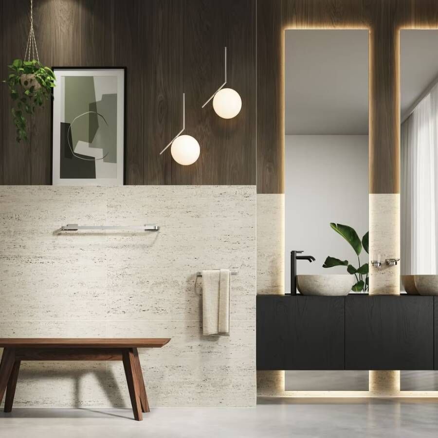 Geesa Glashouder Craft | Met glas | RVS gepolijst