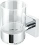 Geesa Glashouder Nelio | Met glas | Chroom - Thumbnail 2