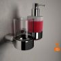 Geesa Glashouder Wynk | Met glas | Chroom - Thumbnail 2