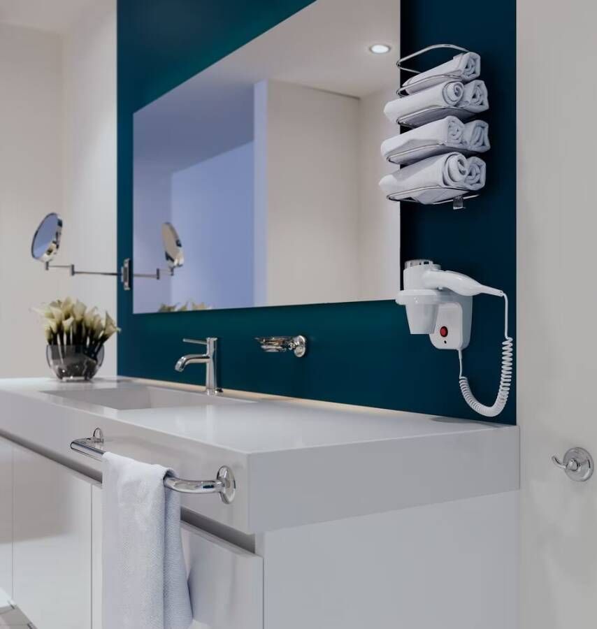 Geesa Handdoekhaak Hotel | Dubbel haaks | Chroom