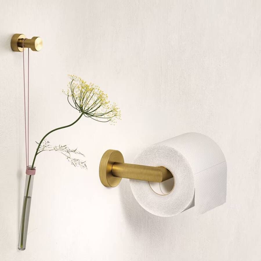 Geesa Handdoekhaak Nemox | Goud geborsteld