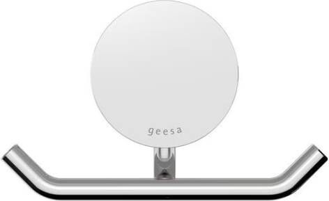Geesa Handdoekhaak Opal | Dubbel haaks | Chroom