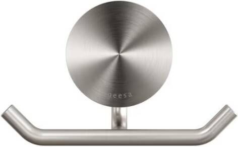 Geesa Handdoekhaak Opal | Dubbel haaks | RVS geborsteld