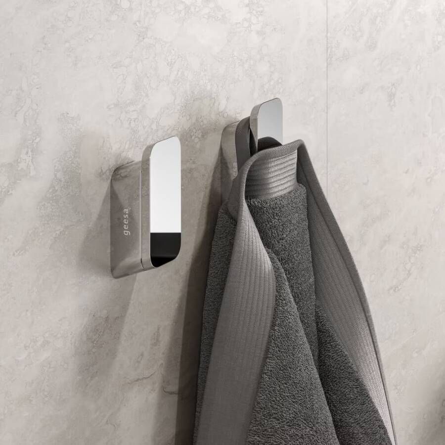 Geesa Handdoekhaak Shift | Medium | Chroom