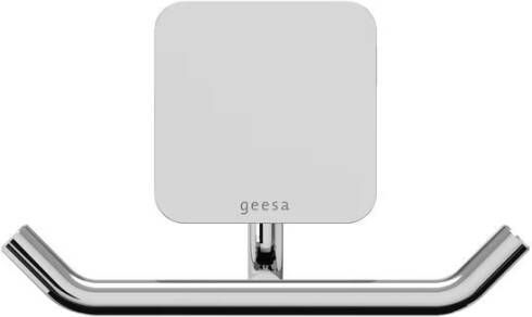 Geesa Handdoekhaak Topaz | Dubbel haaks | Chroom