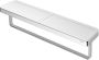 Geesa Handdoekrek Frame | 40 cm | Met plateau | Wit-Chroom - Thumbnail 2