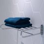 Geesa Handdoekrek Hotel | 45 cm | Met plateau | Chroom - Thumbnail 2