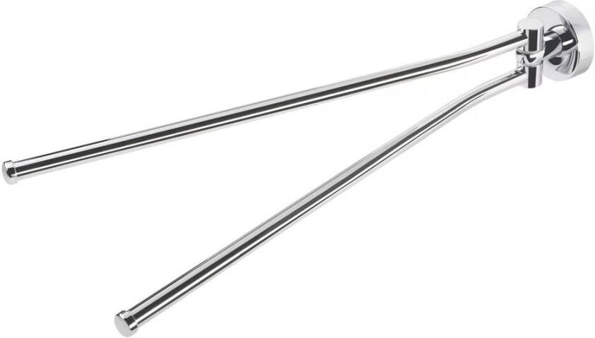 Geesa Handdoekrek Luna | 2-armig | Chroom