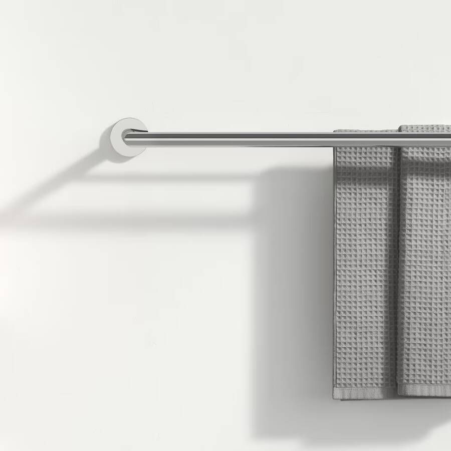 Geesa Handdoekrek Nemox | 60 cm dubbel | Chroom