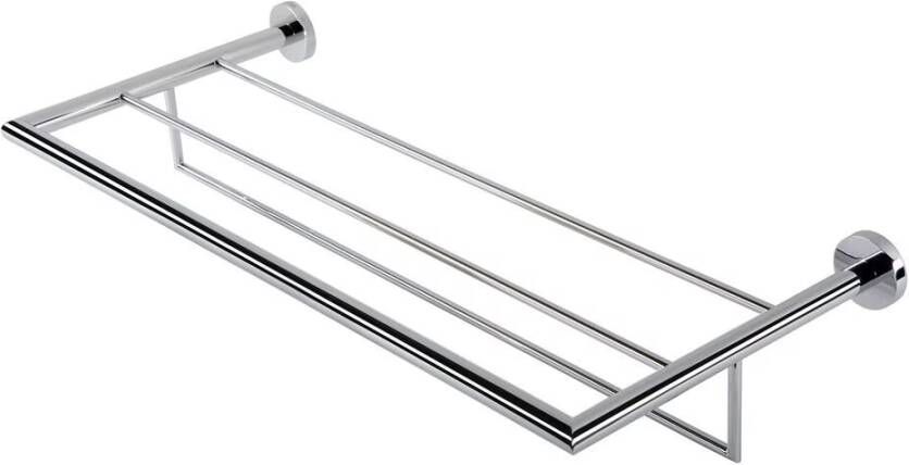 Geesa Handdoekrek Nemox | 60 cm | Met plateau | Chroom