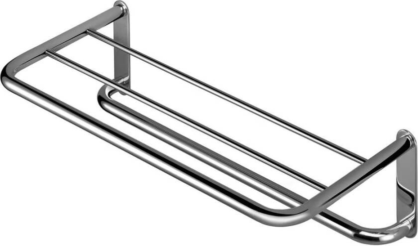 Geesa Handdoekrek Wynk | 60 cm | Met plateau | Chroom