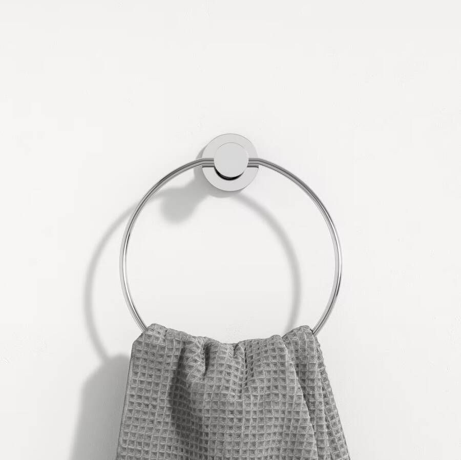 Geesa Handdoekring Nemox | Chroom
