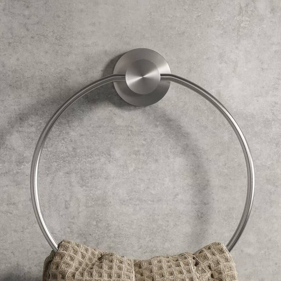 Geesa Handdoekring Nemox | RVS geborsteld