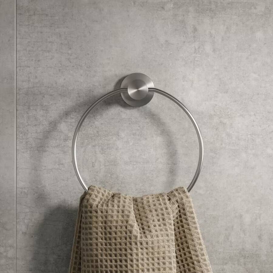 Geesa Handdoekring Nemox | RVS geborsteld