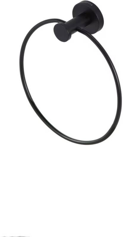 Geesa Handdoekring Nemox | Zwart