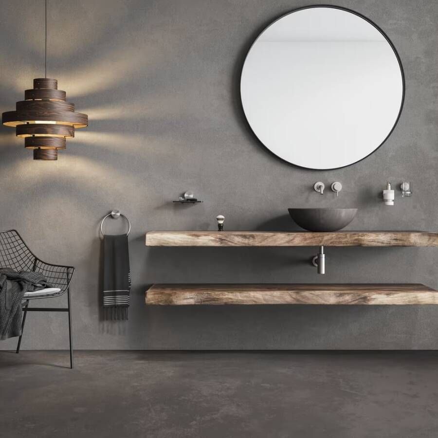 Geesa Handdoekring Opal | RVS geborsteld