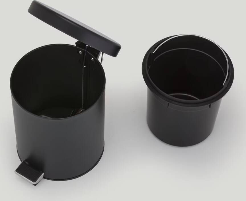 Geesa Pedaalemmer Hotel | 5 liter | Vrijstaand | Zwart
