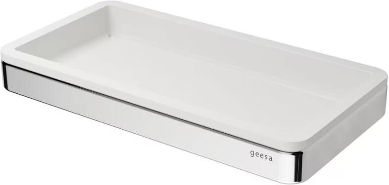 Geesa Planchet Frame | 21 cm | Wit-Chroom