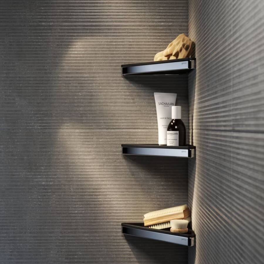 Geesa Planchet Frame | Hoek | Zwart-Chroom