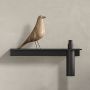 Geesa Planchet Leev | 40 cm | Met zeepdispenser 200 ml | Zwart - Thumbnail 2