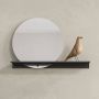 Geesa Planchet Leev | 60 cm | Met spiegel | Zwart - Thumbnail 3