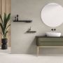Geesa Planchet Leev | 80 cm | Met douchemand 23 cm | Zwart - Thumbnail 4