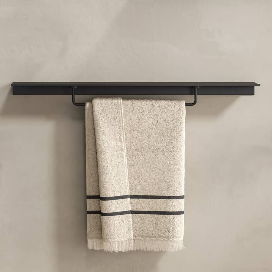 Geesa Planchet Leev | 80 cm | Met handdoekrek 40 cm | Zwart