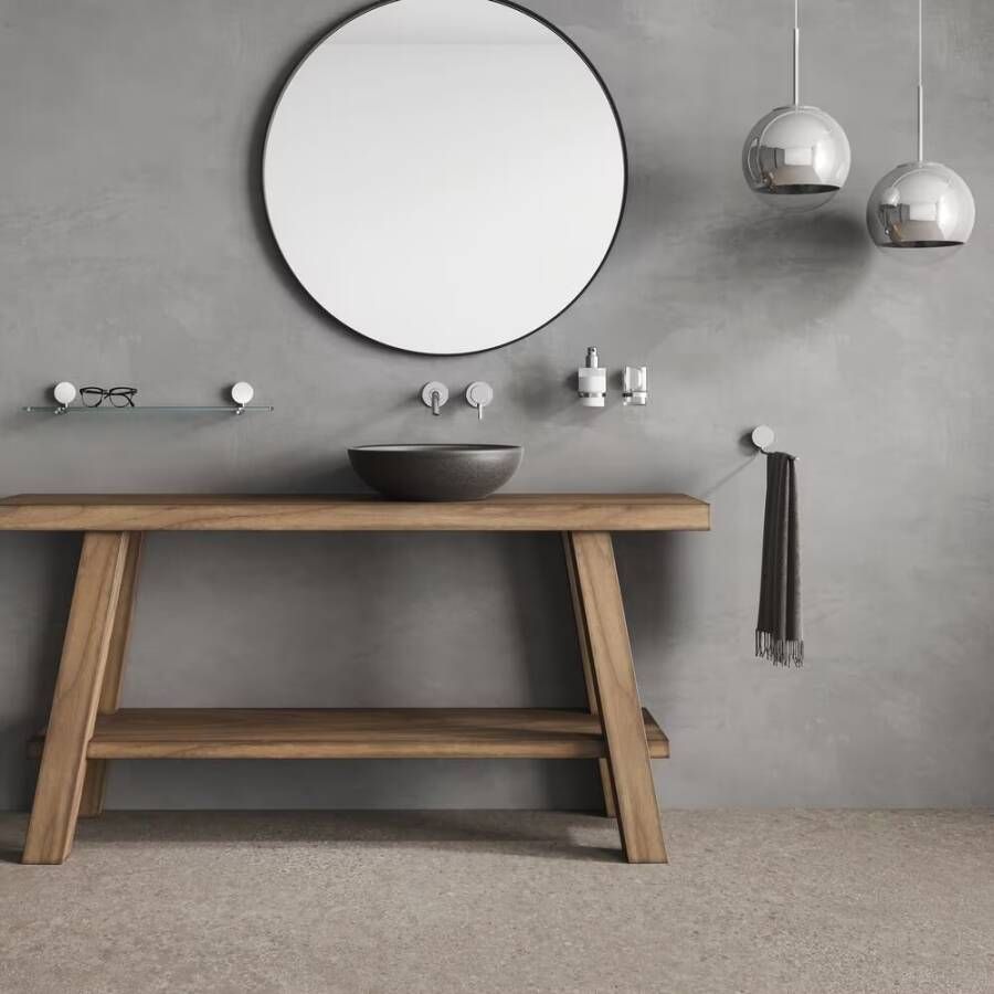 Geesa Planchet Opal | 60 cm | Chroom