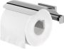 Geesa Toiletaccessorieset Craft | Toiletborstel met houder Toiletrolhouder met klep Handdoekhaak | RVS gepolijst - Thumbnail 2