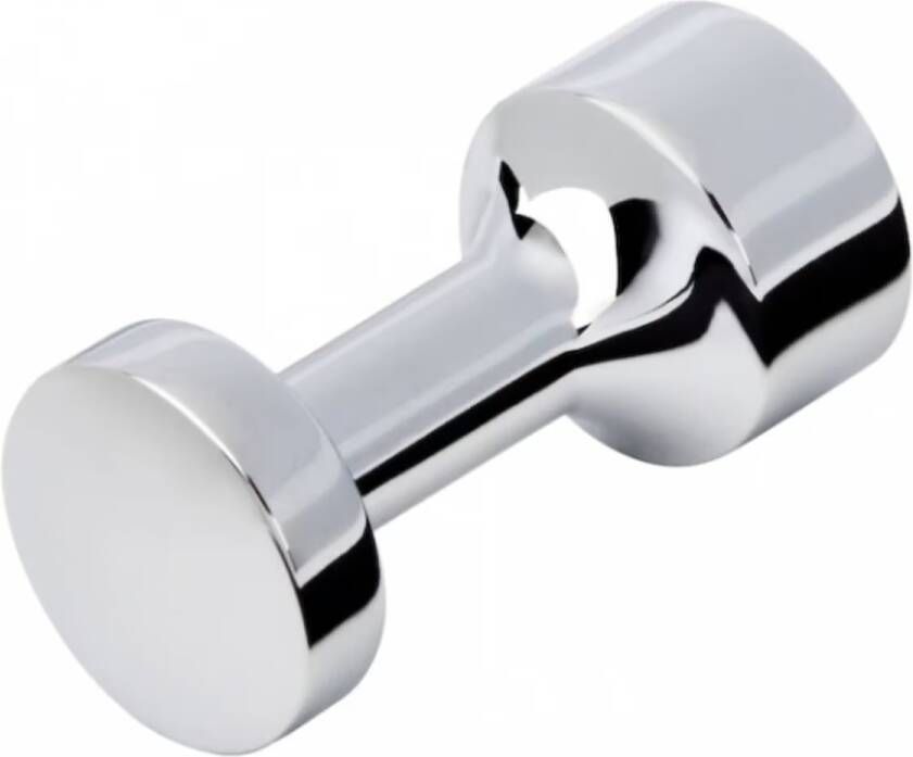 Geesa Toiletaccessorieset Luna | Toiletborstel met houder Toiletrolhouder met klep Handdoekhaak | Chroom