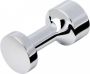 Geesa Toiletaccessorieset Luna | Toiletborstel met houder Toiletrolhouder met klep Handdoekhaak | Chroom - Thumbnail 3