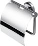 Geesa Toiletaccessorieset Nemox | Toiletborstel met houder Toiletrolhouder met klep Handdoekhaak | Chroom - Thumbnail 4