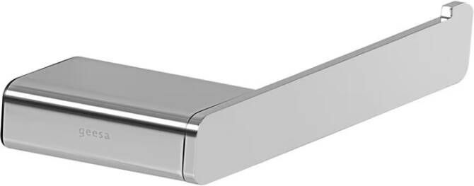 Geesa Toiletaccessorieset Shift | Toiletborstel met houder Toiletrolhouder zonder klep Handdoekhaak | Chroom